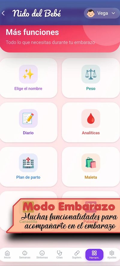 Más funciones