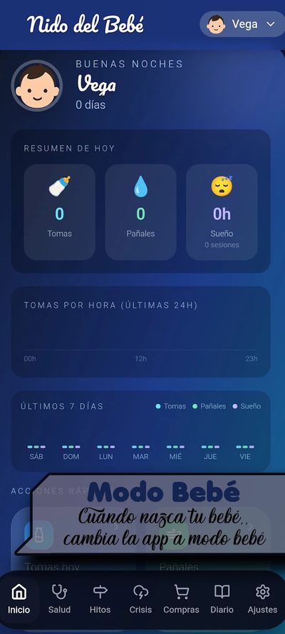 Inicio Modo Bebé